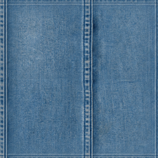 Denim fabric: AI repair, repeated 3 by 3